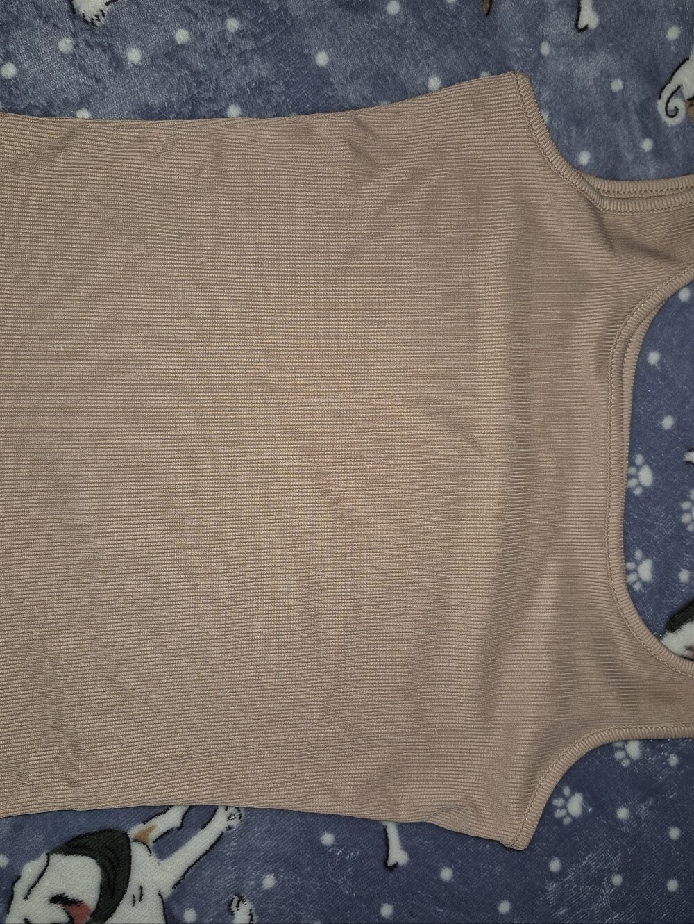 Ribbed Tank Top - Neutral Blush